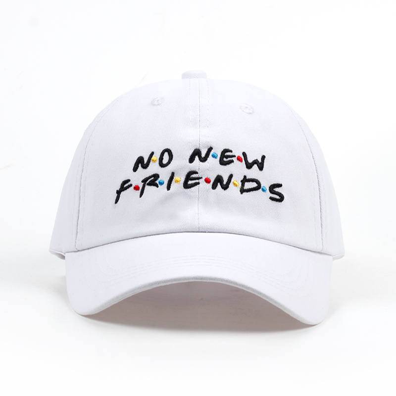 Buycenter Fashion Alphabet Embroidery Sun Hat - Adjustable Flat Brim - Buy Center