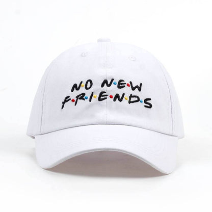 Buycenter Fashion Alphabet Embroidery Sun Hat - Adjustable Flat Brim - Buy Center