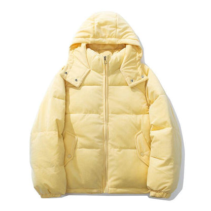 Women's Corduroy Padded Jacket - Trendy Slim Fit in Multiple Colors - Buy Center