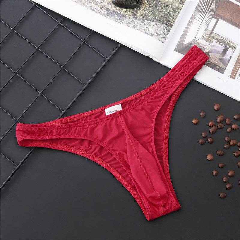 Men's Bullet Separation Briefs - Trendy T-back Design, Breathable Comfort