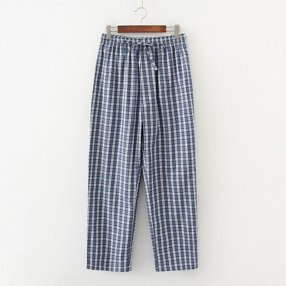 Buycenter Men's Thin Cotton Pajamas - Comfortable & Breathable Sleepwear - Buy Center