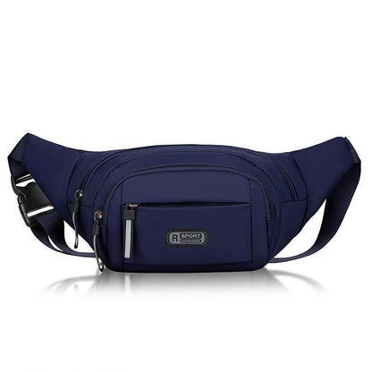 Men's Waterproof Waist Bag - Multifunctional Crossbody Style for Everyday Use - Buy Center