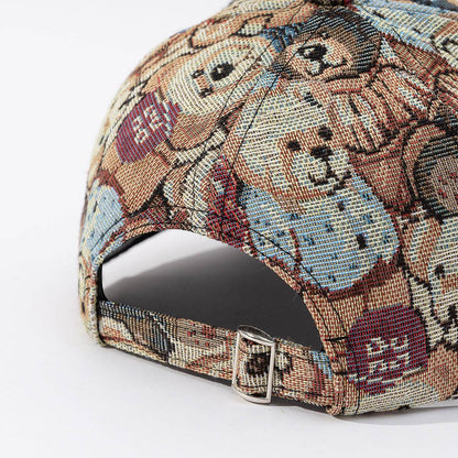 Buycenter Cartoon Puppy Bear Baseball Cap - Cute Sunshade for Outdoors - Buy Center