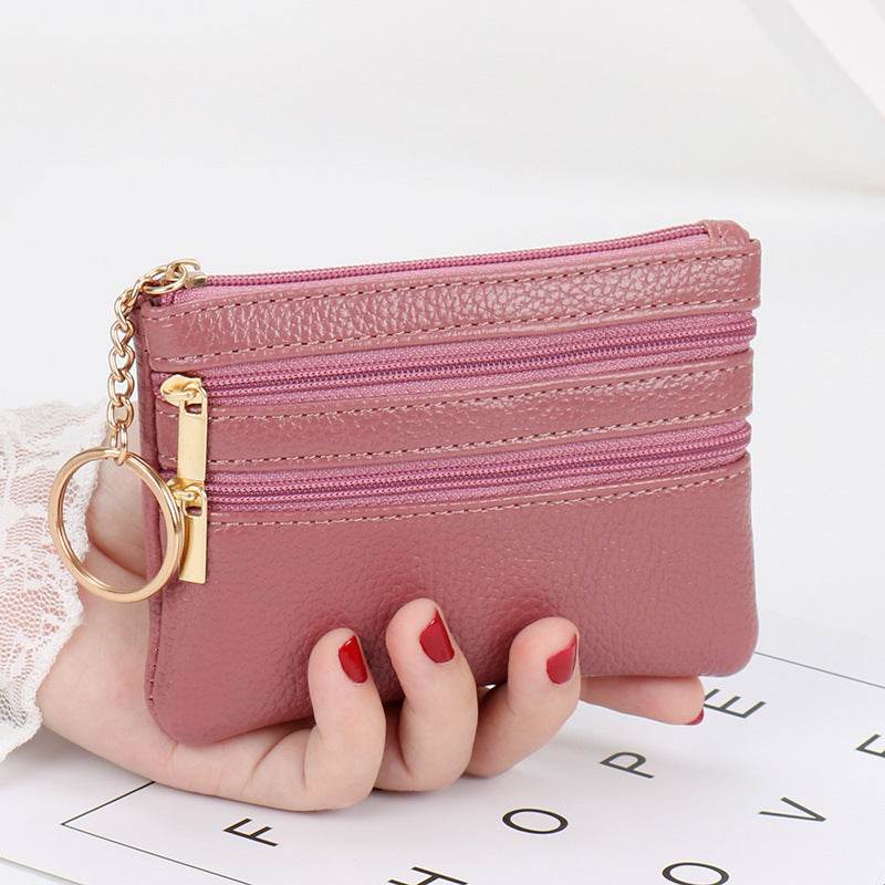 Women's Authentic Leather Coin Purse - Stylish & Compact Accessory 2025 - Buy Center