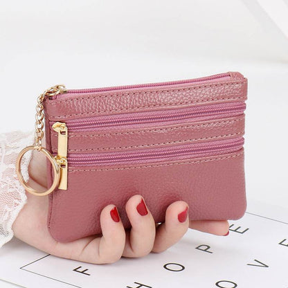Women's Authentic Leather Coin Purse - Stylish & Compact Accessory 2025 - Buy Center