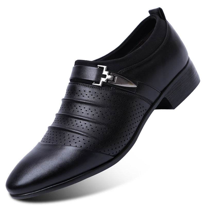 Buycenter Men's Breathable Pointed Toe Sandals - Casual Business Style - Buy Center