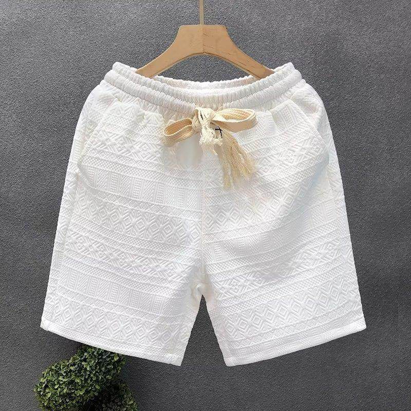 Men's High-Grade Pattern Casual Shorts - Trendy & Comfortable Attire - Buy Center