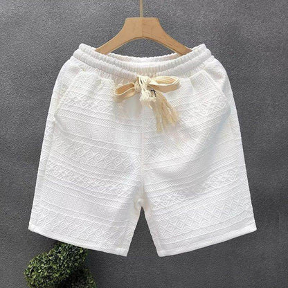 Men's High-Grade Pattern Casual Shorts - Trendy & Comfortable Attire - Buy Center