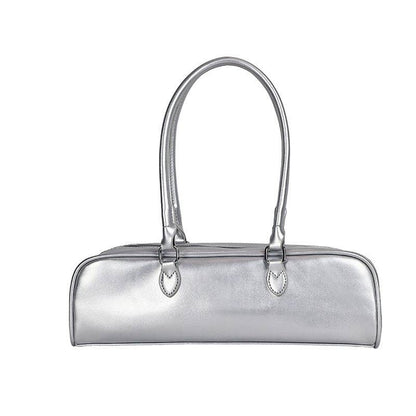 Buycenter Women's High-Grade Soft Leather Baguette Bag - Stylish & Versatile - Buy Center