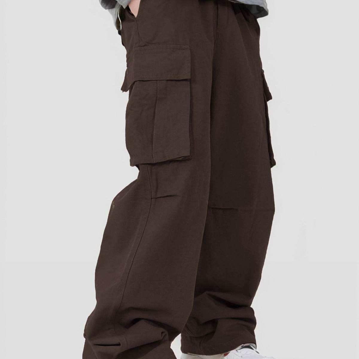 BuyCenter Three-Dimensional Pocket Overalls - Casual Lace-Up Pants 2025 - Buy Center