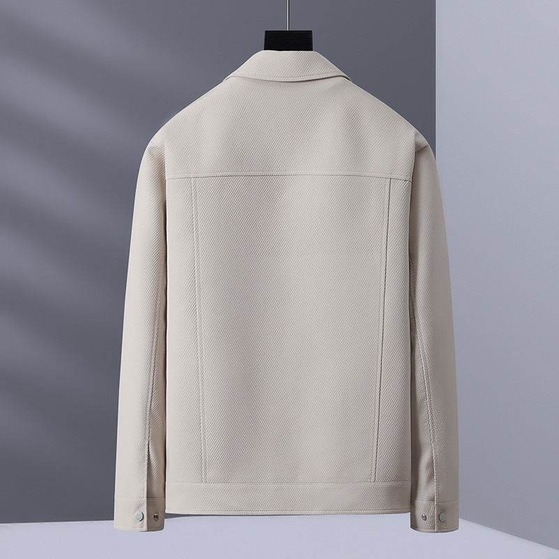 Casual Polo Collar Top for Men - Stylish Spring & Autumn Wear 2025 - Buy Center
