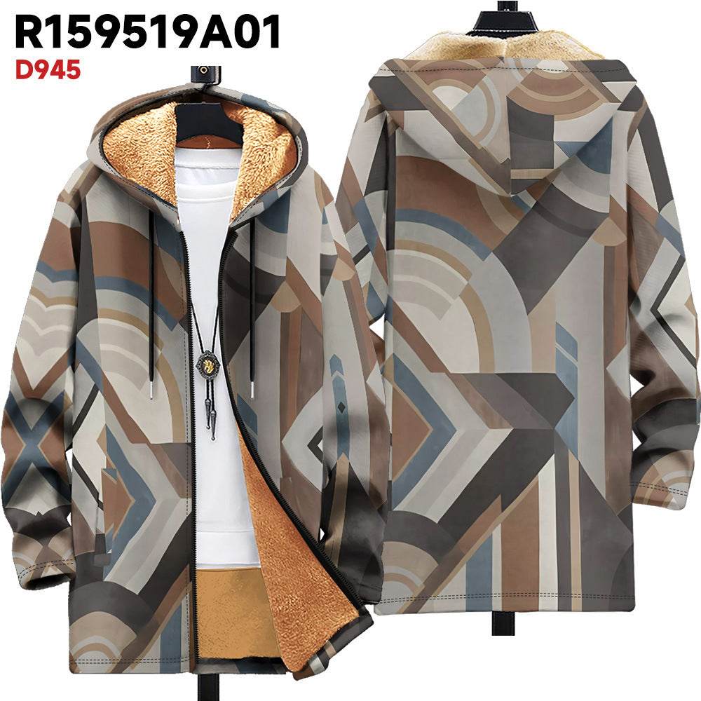 Stylish Hooded Cardigan - Thick Winter Essential in 6 Colors, XS-4XL - Buy Center