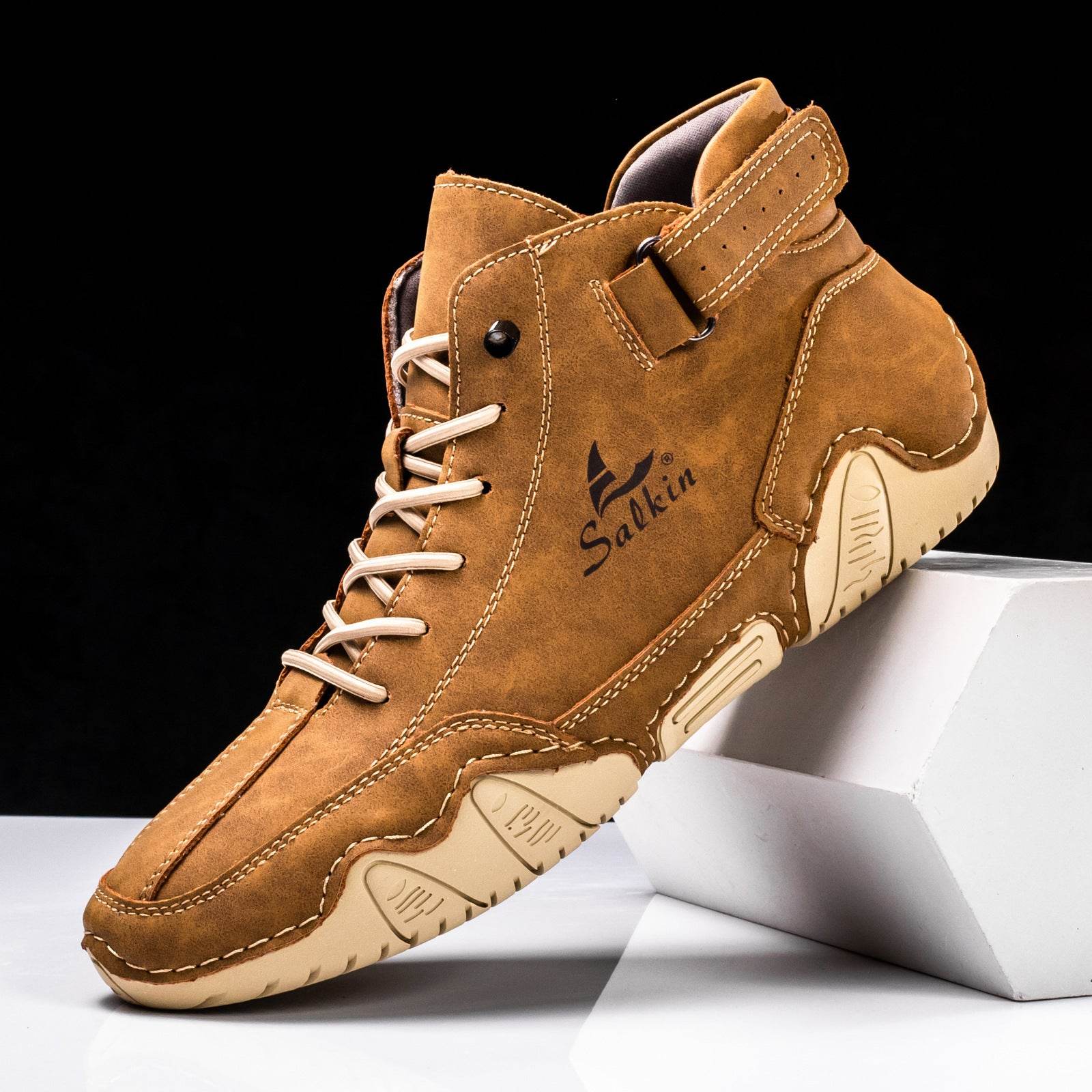 Octopus Men's High-Top Martin Ankle Boots - Stylish & Comfortable Casual Shoes - Buy Center
