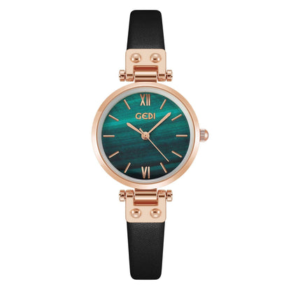 Buy Center Women's Waterproof Watch - Fashionable Art-Style with Small Dial - Buy Center