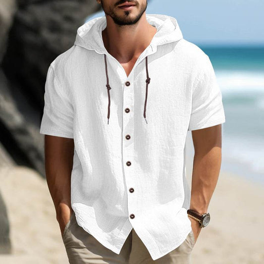 Men's Casual Short-Sleeved Shirt - Lightweight, Stylish Fashion 2025 - Buy Center