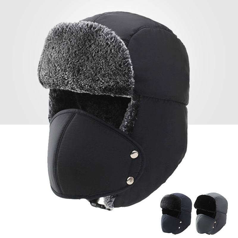 Winter Lei Feng Bomber Hat - Casual Cotton Style for Men & Women - Buy Center