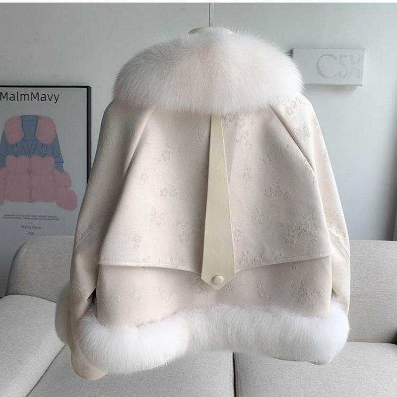 Stylish Thickened Winter Jacket for Women - Warm, Loose Fit, Long Sleeve - Buy Center