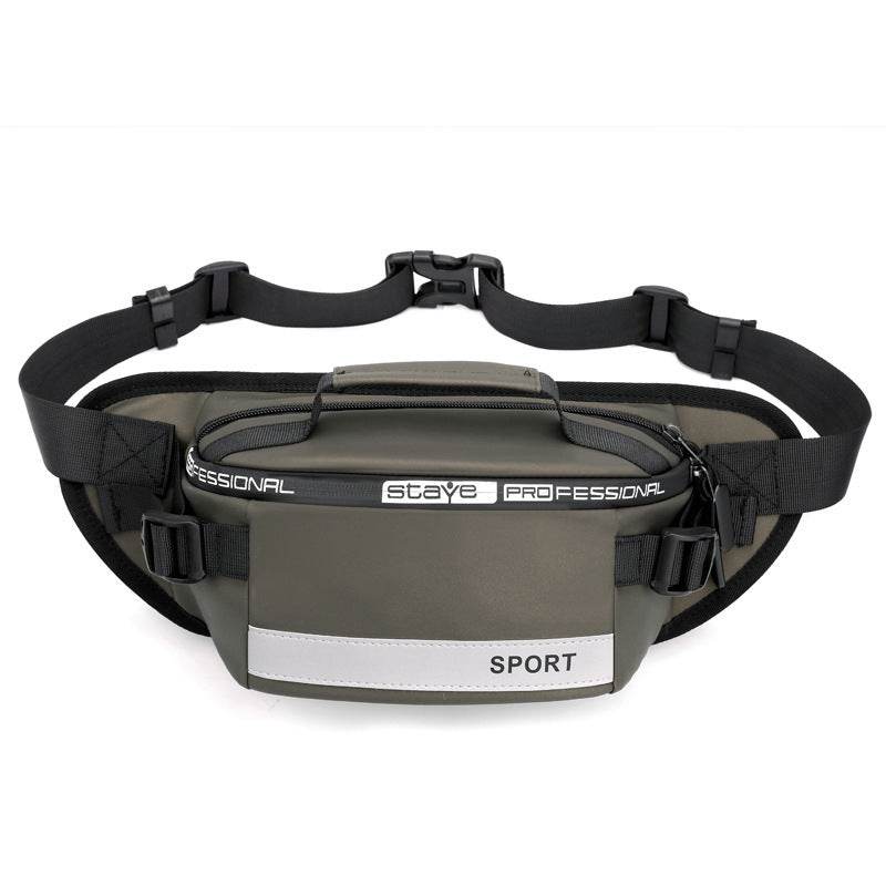 Reflective Waterproof Waist Bag for Men - Stylish Travel & Hiking Pack - Buy Center