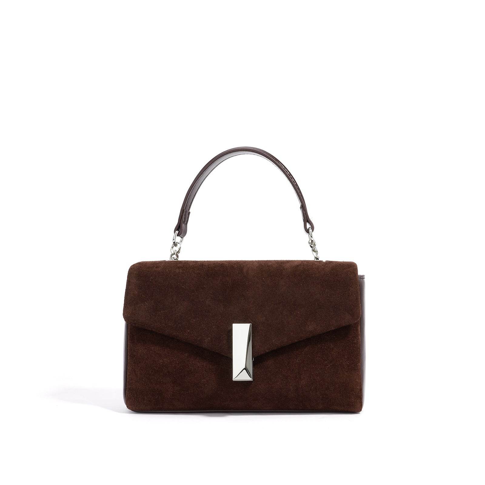 Leather Large Capacity Cowhide Shoulder Bag - Stylish & Adjustable Strap - Buy Center