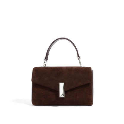 Leather Large Capacity Cowhide Shoulder Bag - Stylish & Adjustable Strap - Buy Center