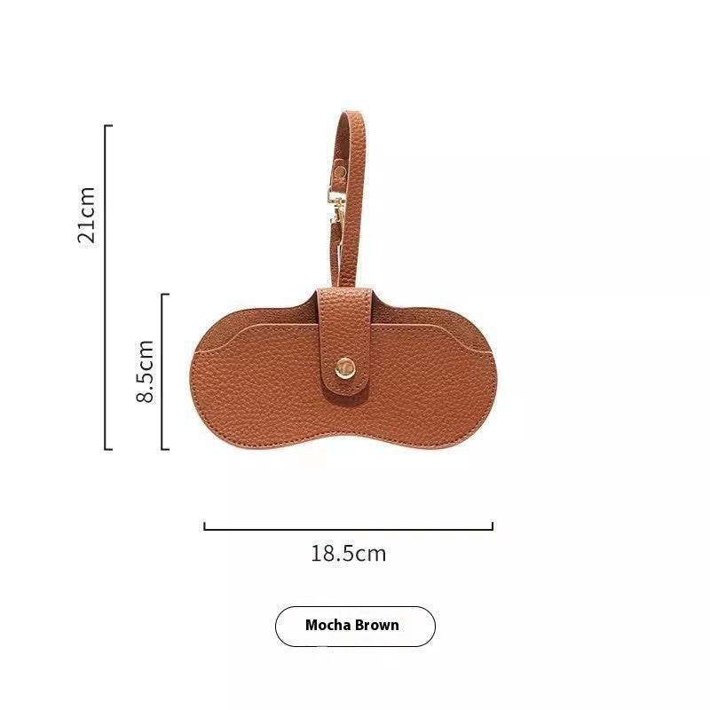 Stylish Portable Glasses Sleeve - Premium Leather Case for All Ages - Buy Center