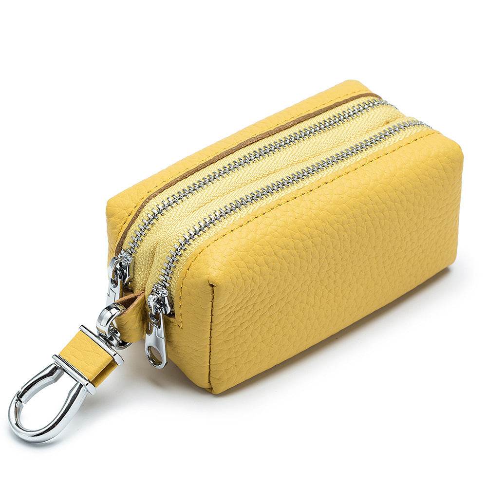 Large Capacity Men’s Wallet - Double-Layer Genuine Leather Coin Purse - Buy Center