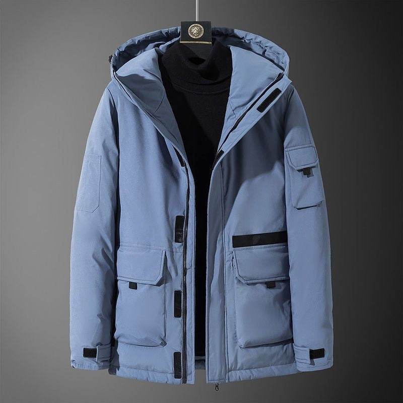 Stylish Outdoor Coat - Durable Down Jacket for Students, Sizes S-3XL - Buy Center