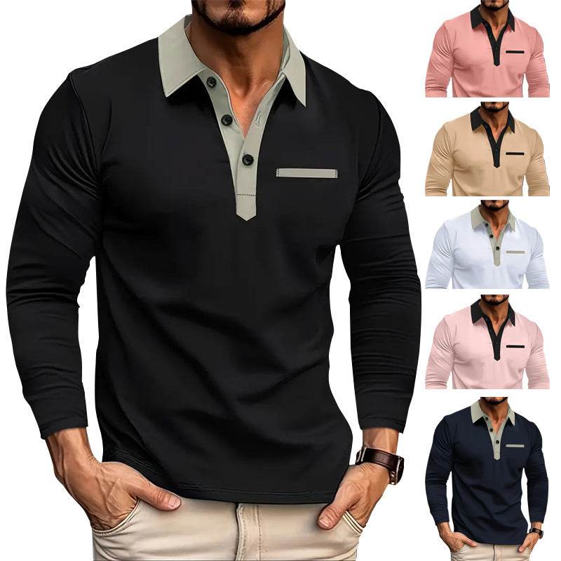 Buycenter Slim Fit Long Sleeve Top - Asymmetric Style in Multiple Colors - Buy Center