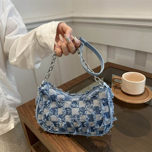 Buycenter Women's Lattice Casual Shoulder Bag - Stylish & Versatile Design - Buy Center