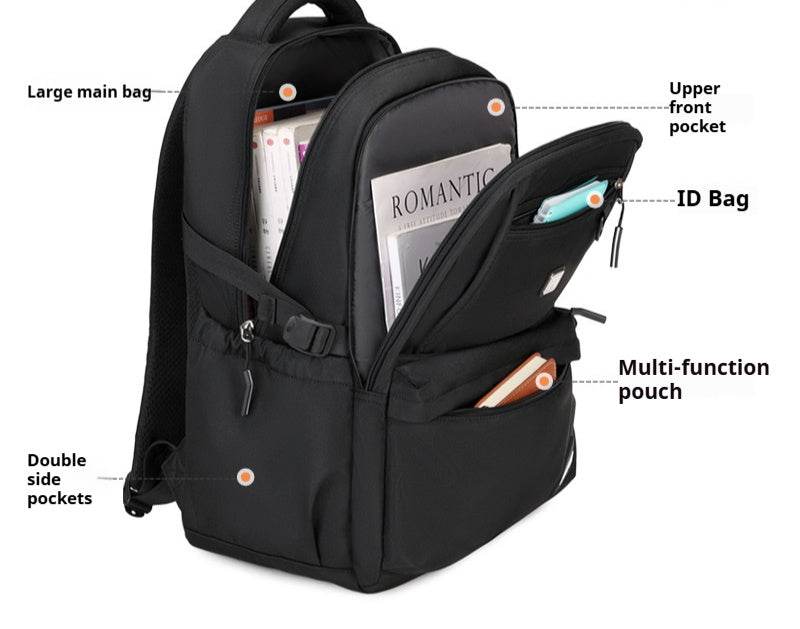 Super Large Capacity Travel Backpack - Spine Protection & Stylish Design - Buy Center