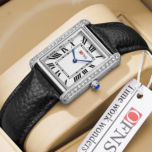 High-End Retro Quartz Couples Watch - Elegant Waterproof Design - Buy Center