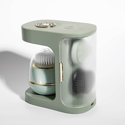 Electric Silicone Facial Cleaner - Ultrasonic Vibration Beauty Tool - Buy Center