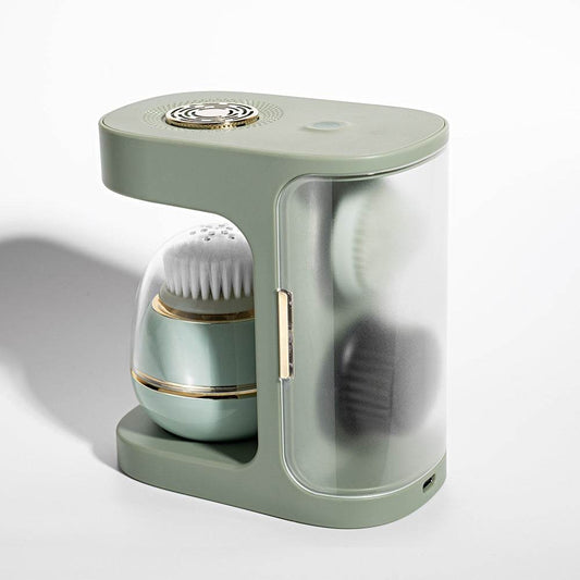 Electric Silicone Facial Cleaner - Ultrasonic Vibration Beauty Tool - Buy Center