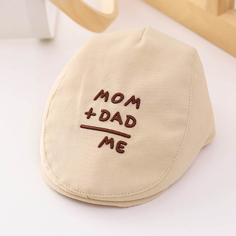 Stylish Kids Baby Sunshade Hat - Embroidered Cotton Beret for UV Protection - Buy Center