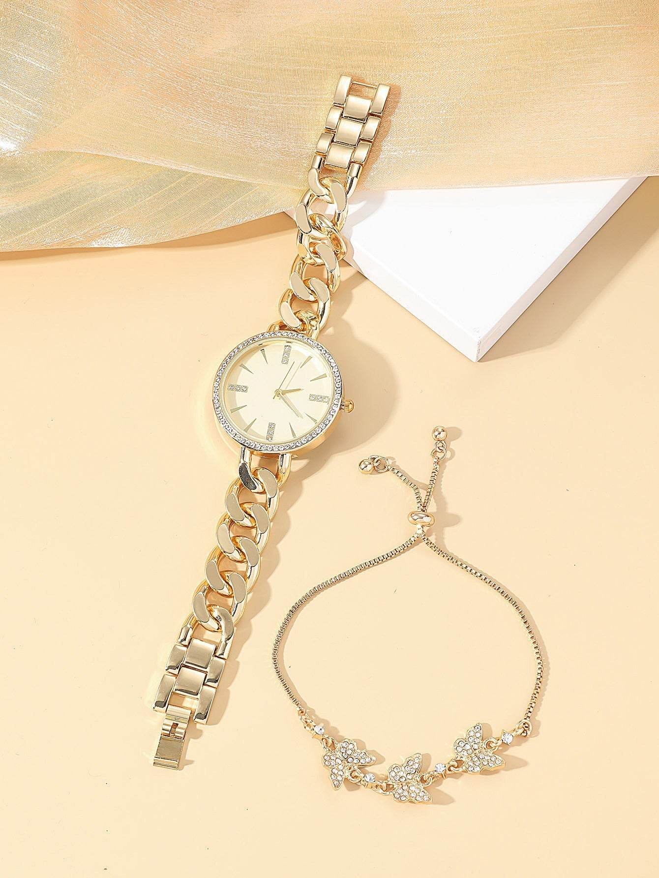 Buy Center Women’s Casual Wrist Watch - Thin Strap, Elegant Bracelet Style - Buy Center