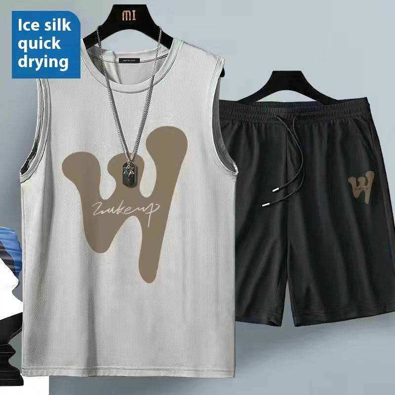 Men's Summer Sleeveless Vest Suit - Cool & Comfortable Sports Set 2025 - Buy Center