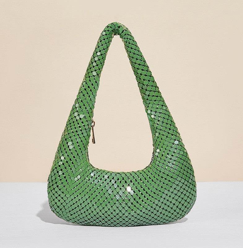 Women's Fashion Handbag - Stylish Aluminum Sheet Underarm Bag for Parties - Buy Center
