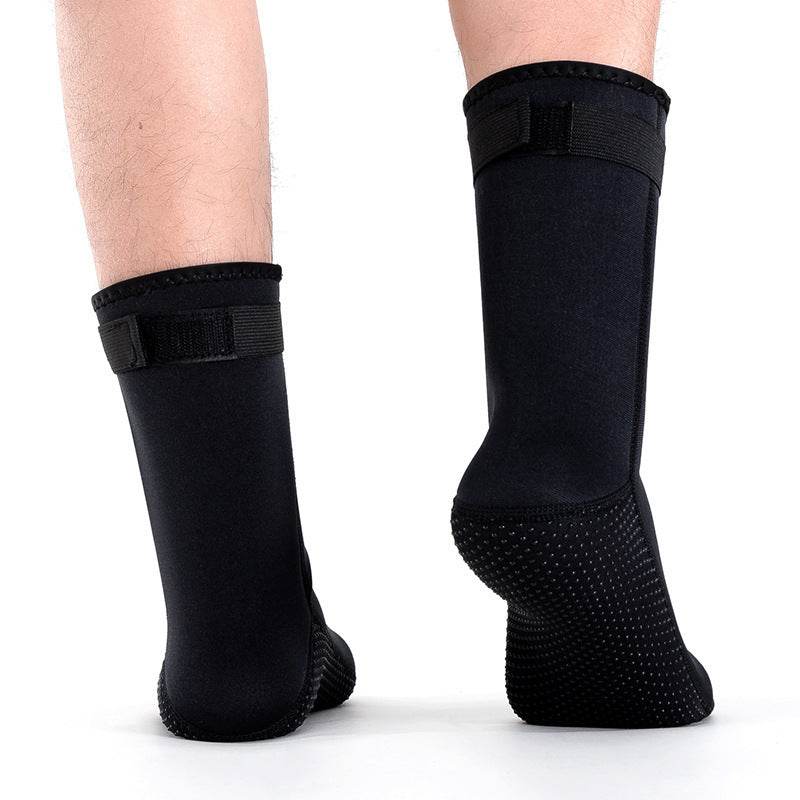 Men's 5mm Waterproof Diving Socks - Non-Slip, Warm, Stylish Fit - Buy Center