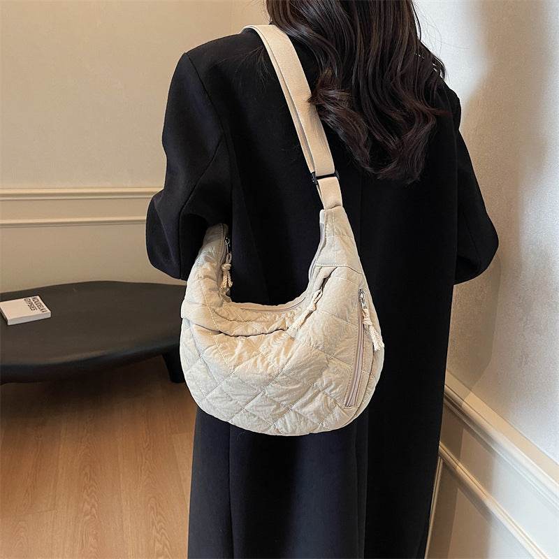 Stylish Women's Messenger Bag - Durable Canvas, Trendy Crossbody Design - Buy Center
