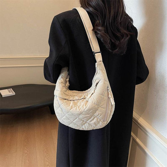 Stylish Women's Messenger Bag - Durable Canvas, Trendy Crossbody Design - Buy Center