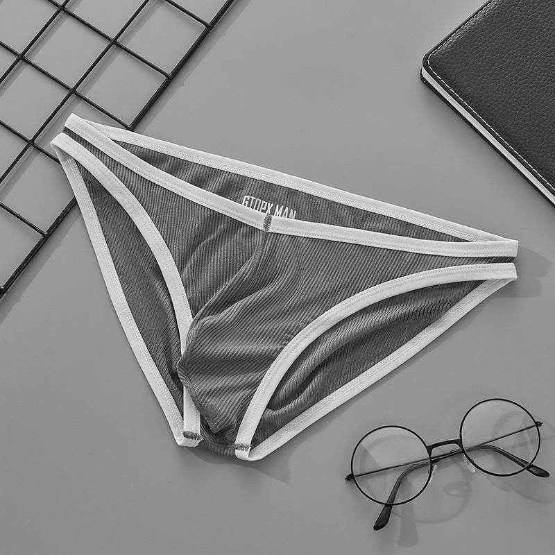 Stylish Men's V-Shaped Waist Briefs - U-Convex Comfort & Support