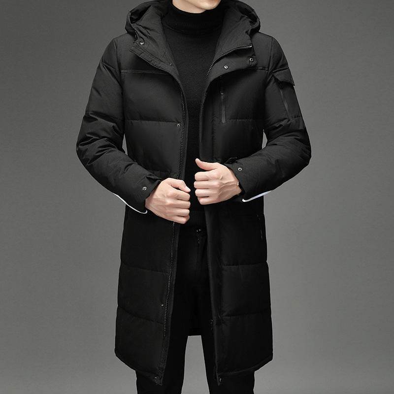 Stylish Down Jacket with Stand-up Collar - Warm & Trendy Winter Outerwear - Buy Center