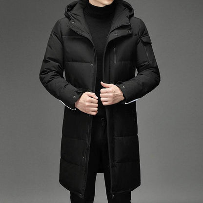 Stylish Down Jacket with Stand-up Collar - Warm & Trendy Winter Outerwear - Buy Center