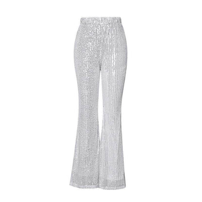 New Sequin Bootcut Pants - Trendy Stylish Trousers for Modern Women - Buy Center