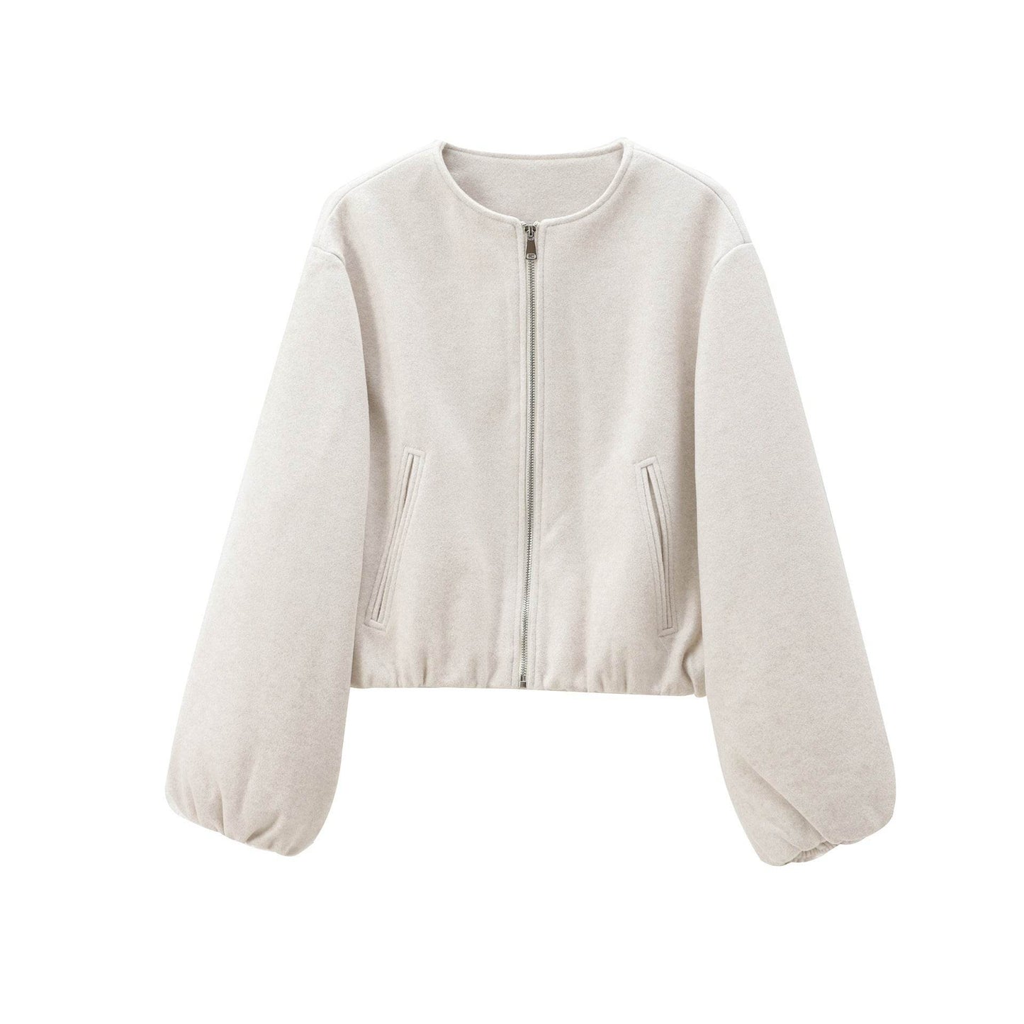 Buycenter European & American Fashion Bomber Jacket - Soft Polyester Coat - Buy Center