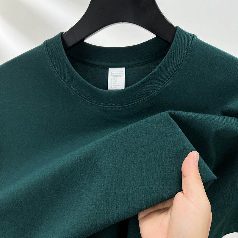230g Cotton Short-Sleeved T-Shirt for Men - Stylish Casual Wear 2025 - Buy Center
