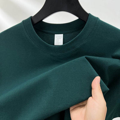 230g Cotton Short-Sleeved T-Shirt for Men - Stylish Casual Wear 2025 - Buy Center