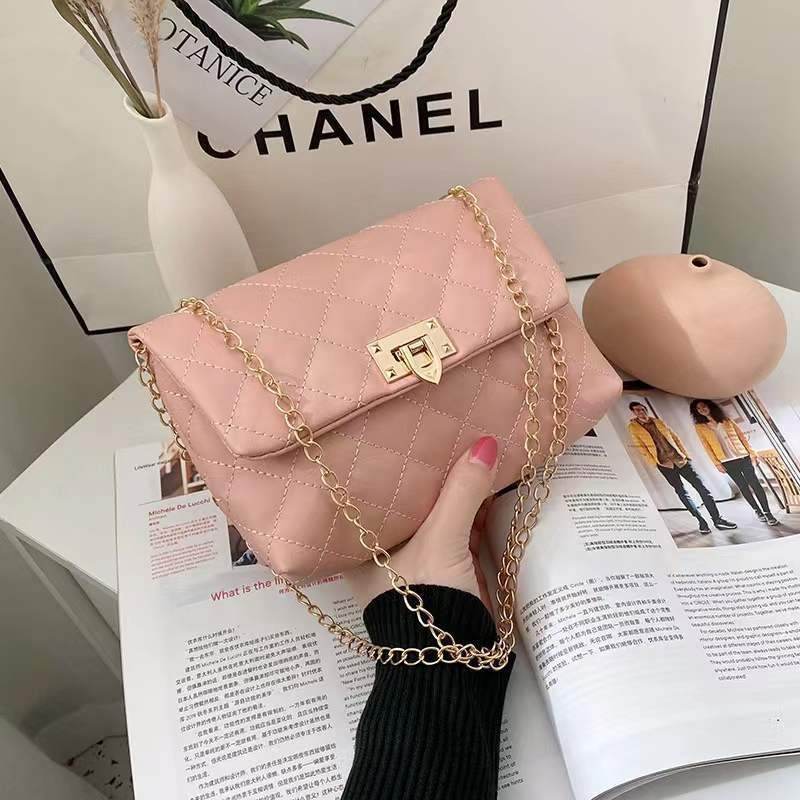 All-Match Diamond Chain Shoulder Bag - Stylish Crossbody for Modern Women - Buy Center
