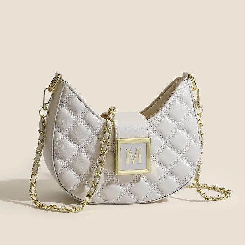 High-End Rhombus Single Shoulder Bag - Stylish Crossbody for Everyday Use - Buy Center