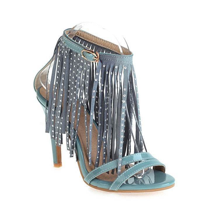 SU High Heels Sandals for Women - Elegant Round Toe in Classic Colors - Buy Center